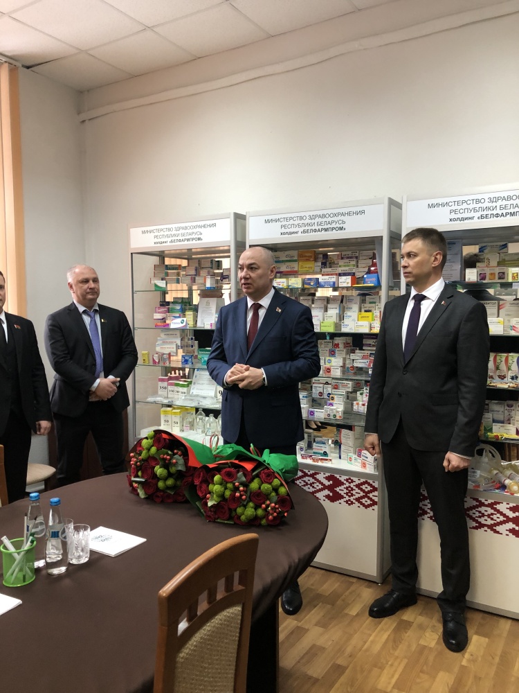 Назначение генерального директора  республиканского унитарного предприятия «Управляющая компания холдинга «Белфармпром»
