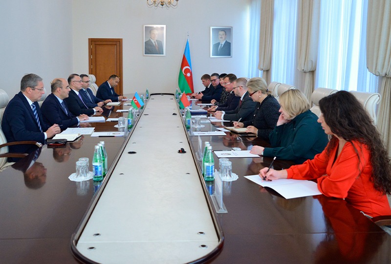 Встреча в Минздраве Азербайджана