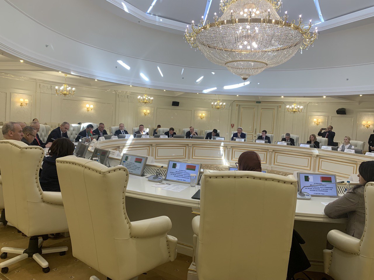 Первое заседание Белорусско-Алжирской межправительственной Совместной комиссии 